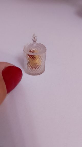 Bombonera con 5 galletas corazón miniatura