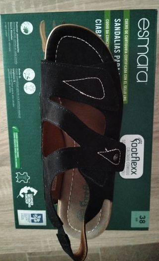 Sandalias Esmara Mujer Talla 38 Negras