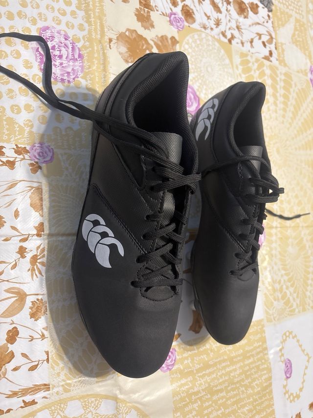 Scarpe da rugby Canterbury nere