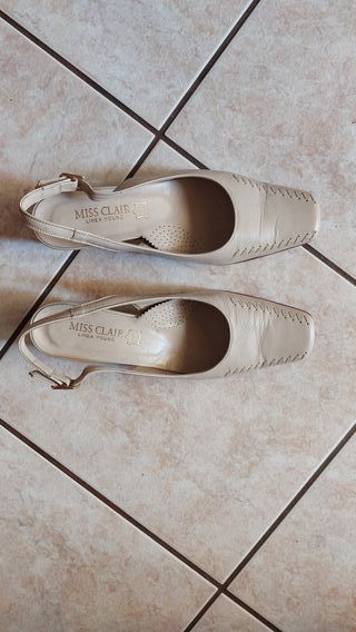 Scarpe eleganti MISS CLAIR beige