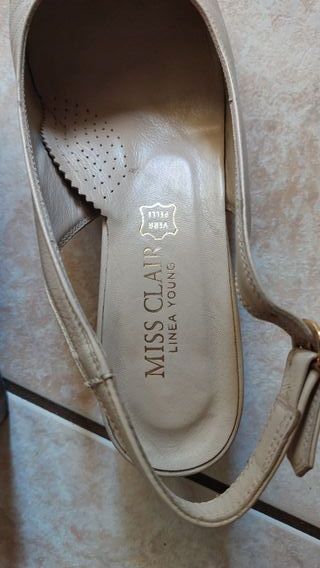 Scarpe eleganti MISS CLAIR beige