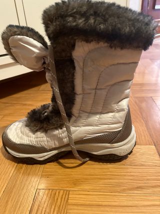 Botas de Nieve The North Face Blancas y Marrones