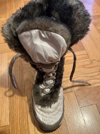 Botas de Nieve The North Face Blancas y Marrones