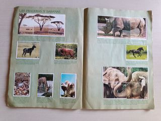 Album Cromos Al Lado de los Animales Completo