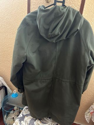 Chaquetón forrado pelo con gorro