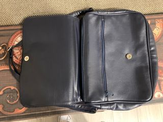 Bolso Vintage Piel Azul
