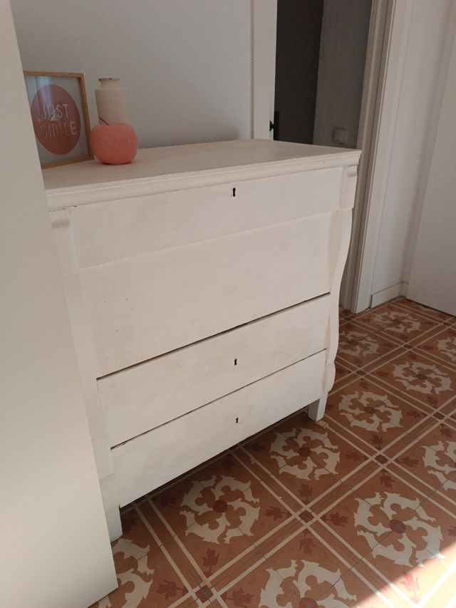 Cajonera vintage de madera