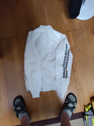 Cazadora Pull&Bear NASA Blanca