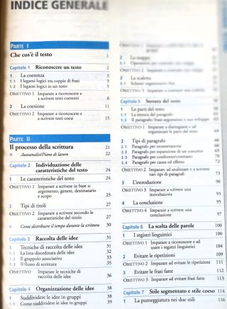 La Grammatica e il testo, Guida a produzione testo
