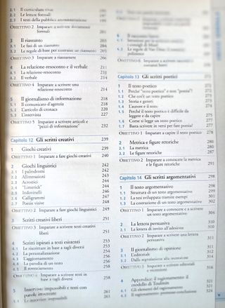 La Grammatica e il testo, Guida a produzione testo