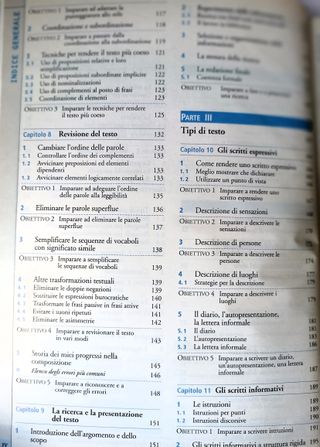La Grammatica e il testo, Guida a produzione testo