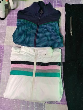 Lote 2 chaquetas y pantalón chándal