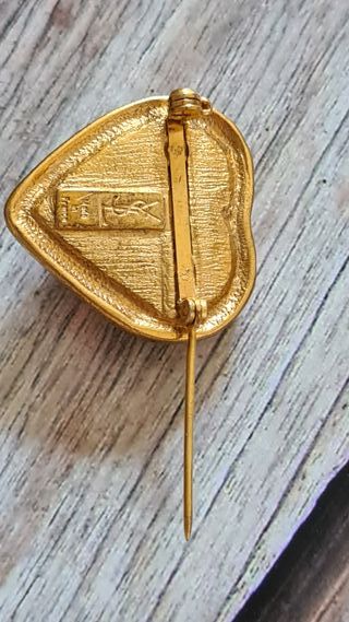 Spilla cuore Yves Saint Laurent vintage