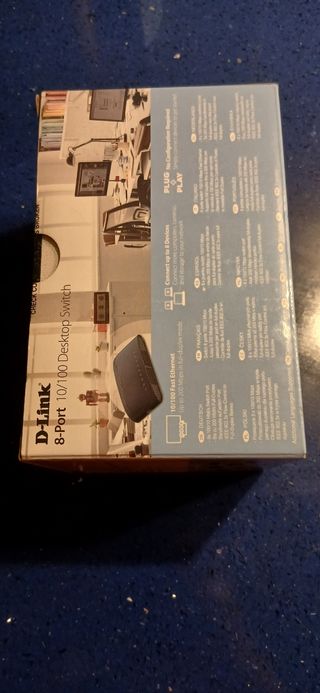 Switch D-Link 8 Puertos DES-1008D
