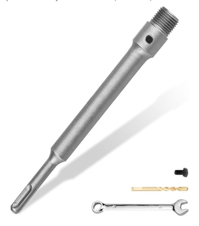 Eje SDS Plus para corona 220mm