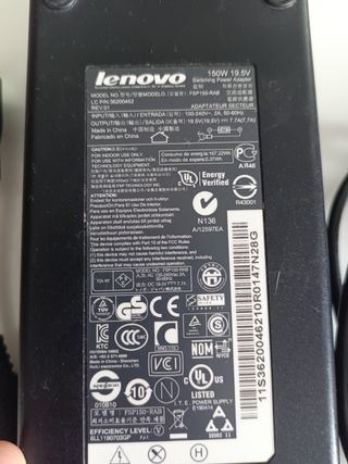 Cargador Lenovo FSP150-RAB 150W 19.5V 7.7A