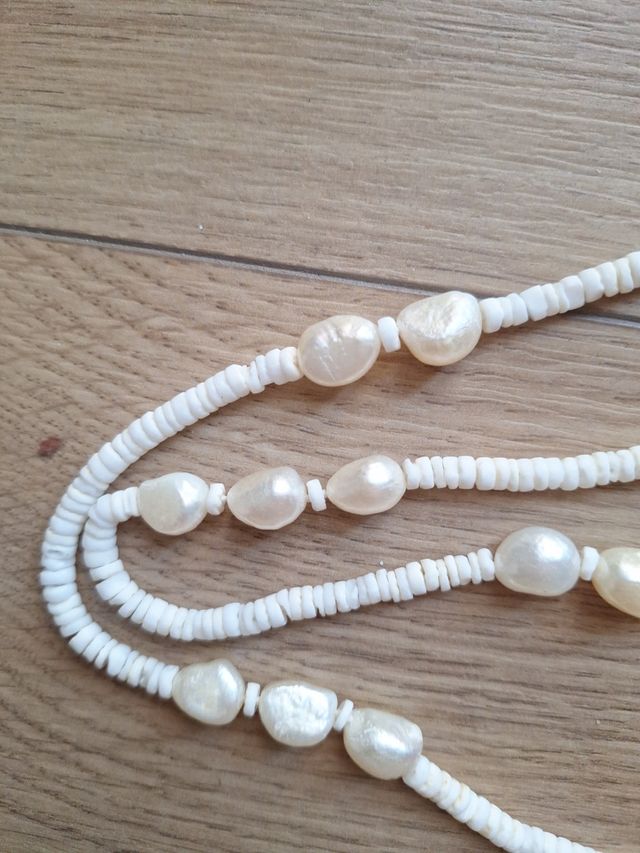 Collana di perle d'acqua dolce,