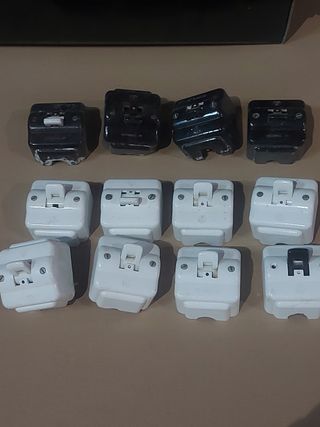 Interruptores Antiguos. Vintage, decor. industrial