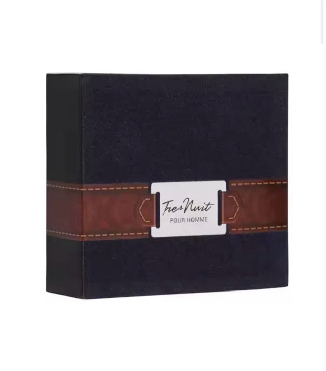 Perfume Fres Nuit Pour Homme Azul y Marrón