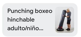 Punching Saco Boxeo Hinchable