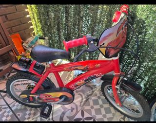 Bicicleta Cars 14 como nueva
