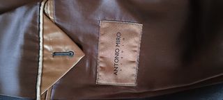 Traje Antonio Miro Studio Marrón Caballero