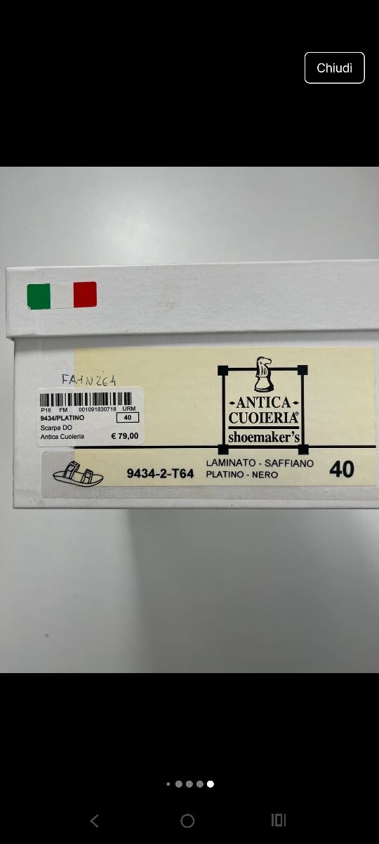 Sandali Antica Cuoieria Tg. 40