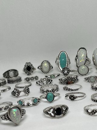 Anillos Acero Mujer Ajustables