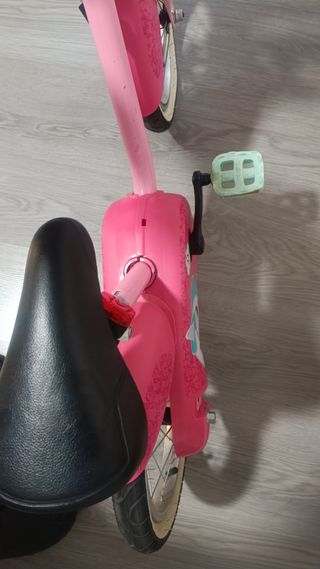 Bicicleta infantil rosa Decathlon
