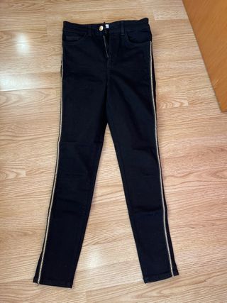Pantalón Zara Negro Talla 38
