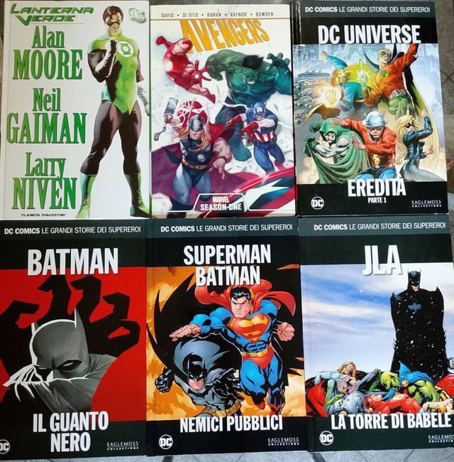 Lotto fumetti supereroi