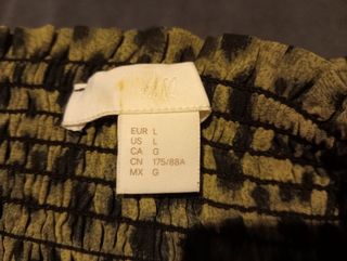 Falda H&M Animal Print Talla L
