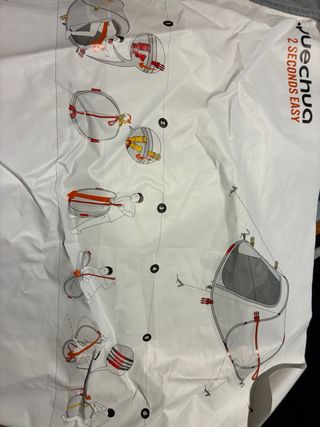 Tienda de campaña 2 segundos