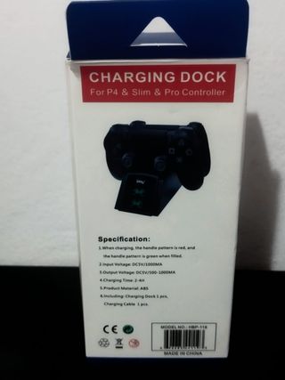Cargador Dual iPlay para PS4