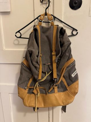 mochila cuero 
