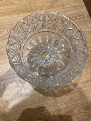 Frutero Vintage Cristal Redondo