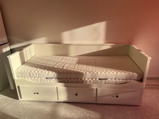 Sofá Cama Extensible Blanco