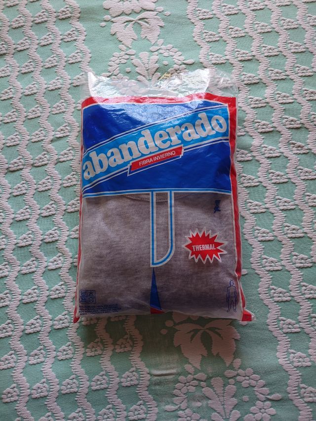 Maglietta intima da uomo a manica lunga Abanderado