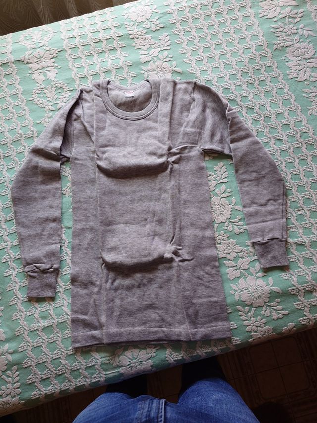 Maglietta intima da uomo a manica lunga Abanderado