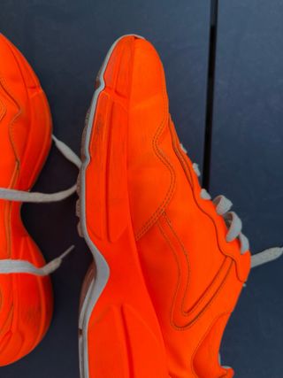Zapatillas Gucci Naranja Cuero