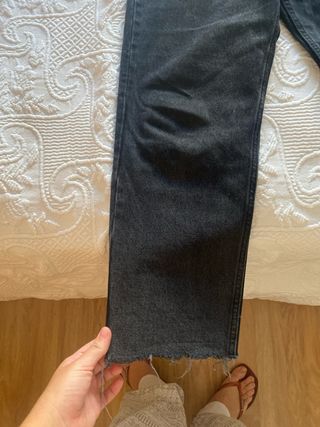 Pantalones vaqueros negros Zara