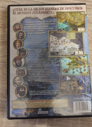 Juego PC Sid Meier's Civilization 3