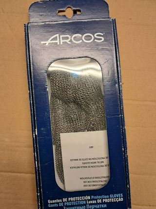 Guante Metálico Arcos talla L completamente nuevo
