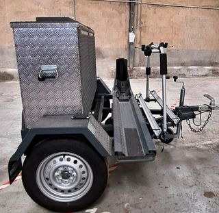 Remolque transversal, ideal para autocaravanas 