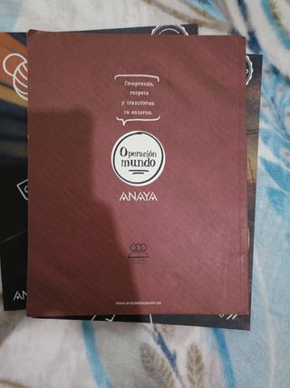 Libros 3 de la ESO física y química Anaya
