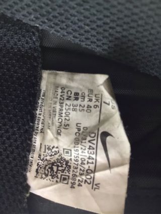 Nike Fútbol Sala Talla 40