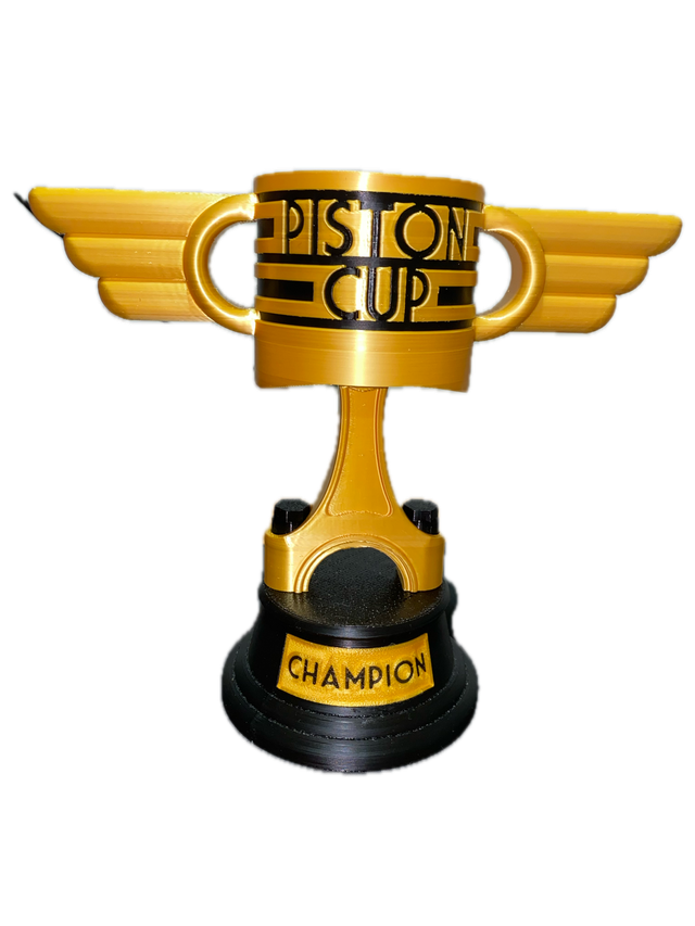 Trofeo Copa Pistón Cars Disney
