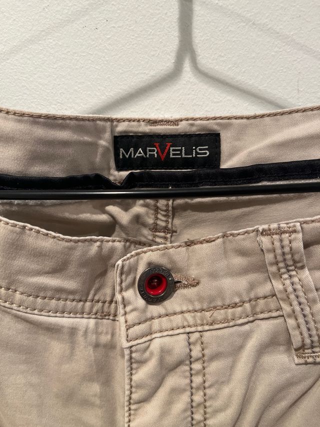 Pantalón de verano MARLIES DEKKER beige
