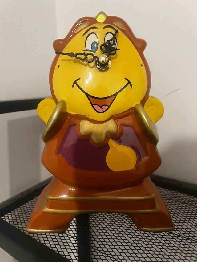 Figuras Bella y Bestia: Chip y Sra. Potts