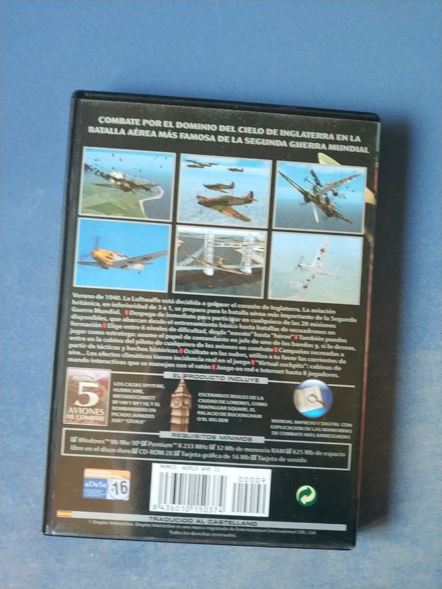 CD-ROM PC della Battaglia d'Inghilterra della Seconda Guerra Mondiale